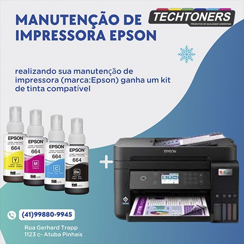 Manutenção de impressoras em Pinhais, Curitiba e região