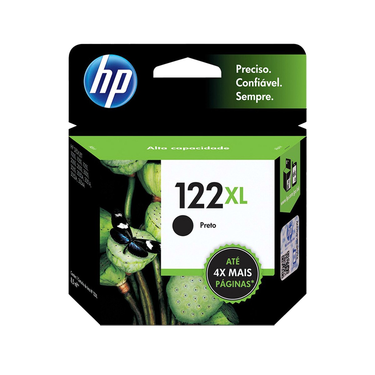 CARTUCHO DE TINTA COMPATÍVEL 122XL (PRETO-ALTO RENDIMENTO)