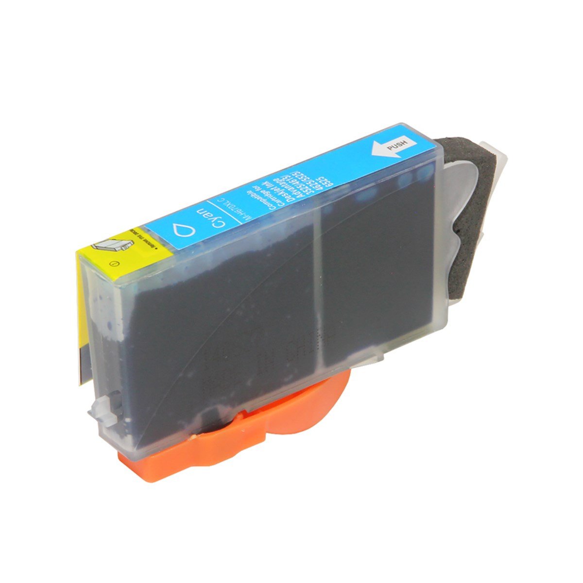 CARTUCHO DE TINTA COMPATÍVEL HP 670XL CIANO 14ML