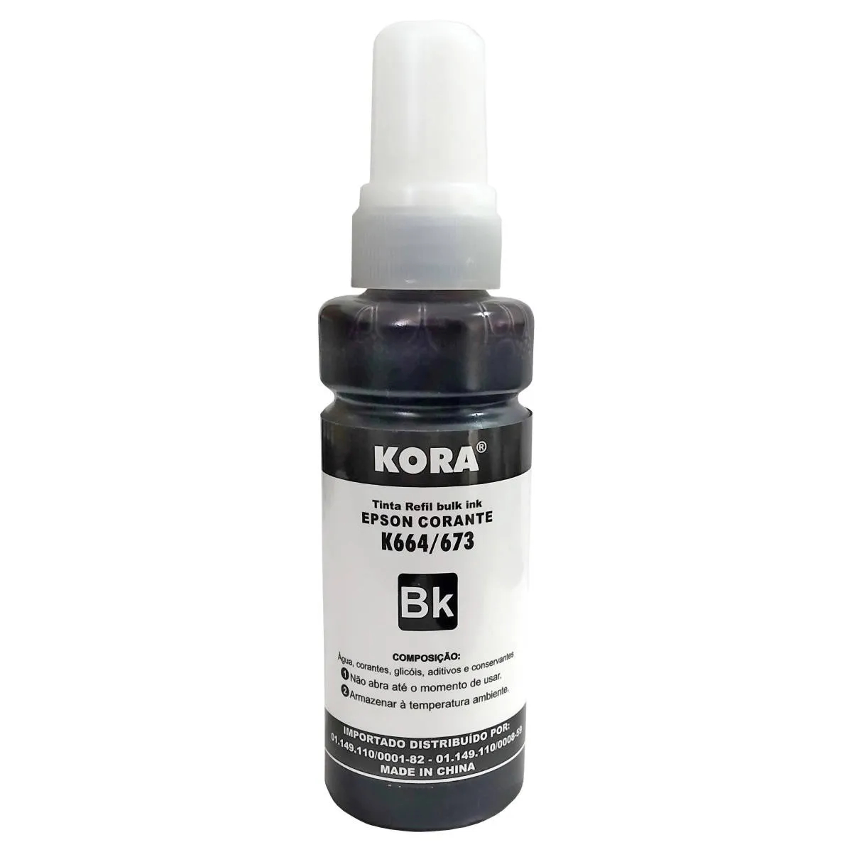 TINTA KORA COMPATíVEL COM EPSON 664/673 BLACK
