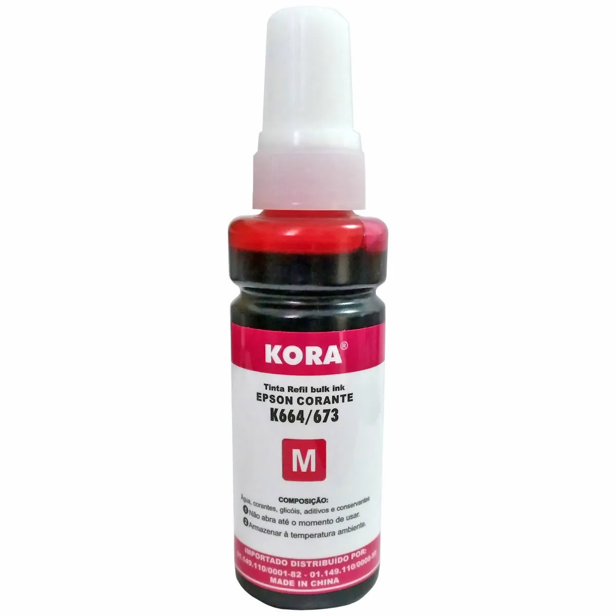 TINTA KORA COMPATÍVEL COM EPSON 664/673 MAGENTA