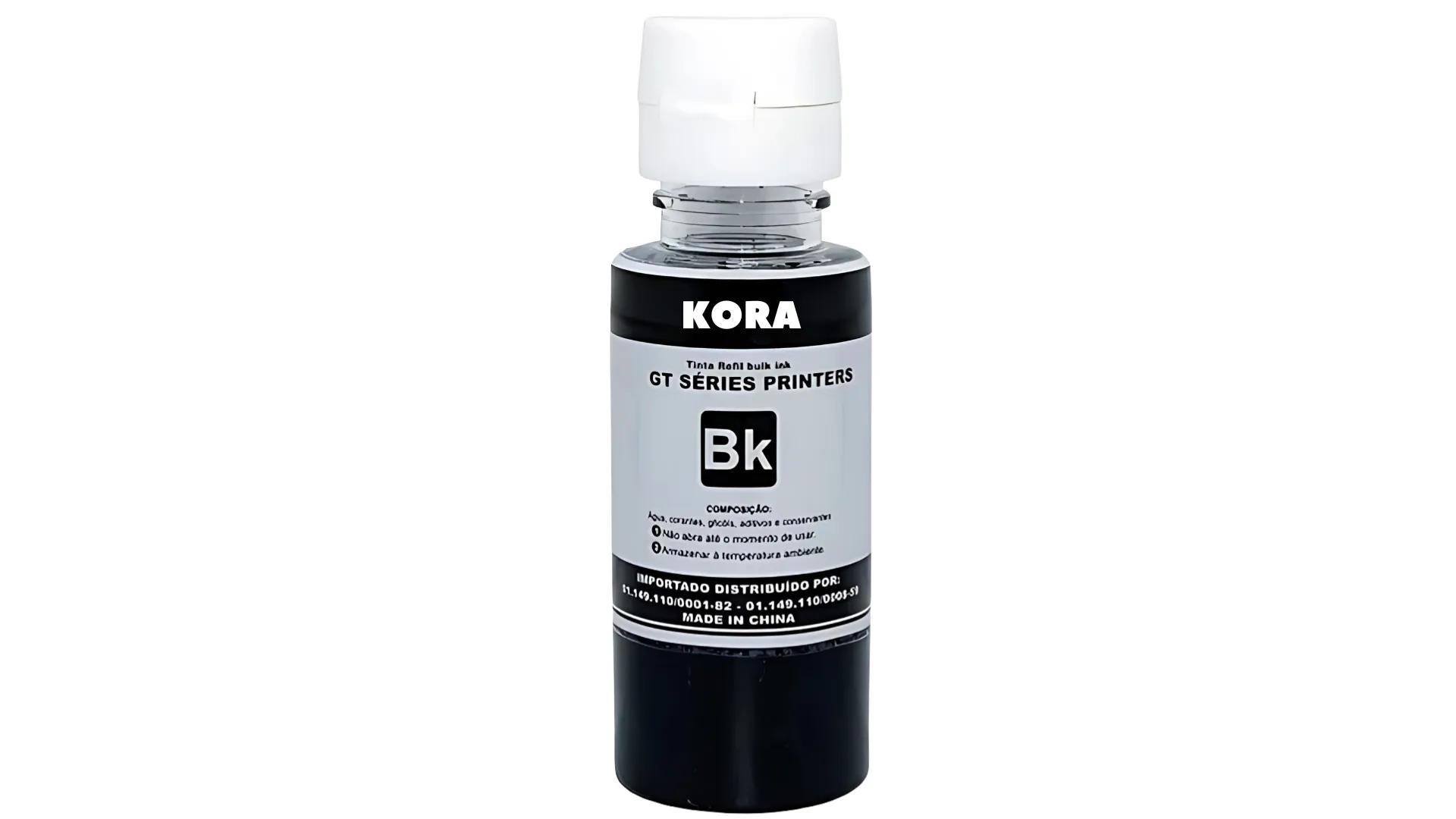 TINTA REFIL COMPATÍVEL HP GT 70ML PRETO BULK INK – ALTA PERFORMANCE