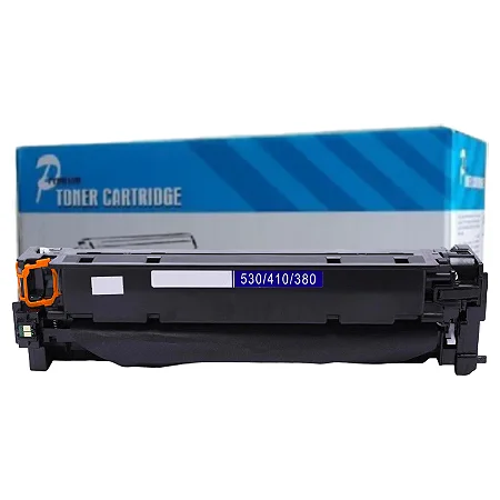 TONER COMPATÍVEL HP CC530 - PRETO - ALTO RENDIMENTO E QUALIDADE DE IMPRESSÃO