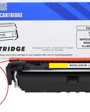 TONER PREMIUM COMPATÍVEL W2302X Y (AMARELO-ALTO RENDIMENTO)