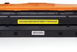 TONER COMPATÍVEL HP CC532 - AMARELO - ALTO RENDIMENTO E IMPRESSÃO VIBRANTE
