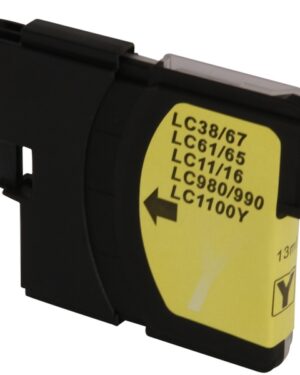 CARTUCHO COMPATÍVEL BROTHER BLC61 - YELLOW