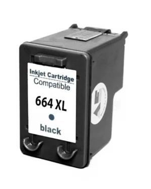 CARTUCHO DE TINTA COMPATÍVEL HP 664XL PRETO-ALTO RENDIMENTO E IMPRESSÃO DE QUALIDADE