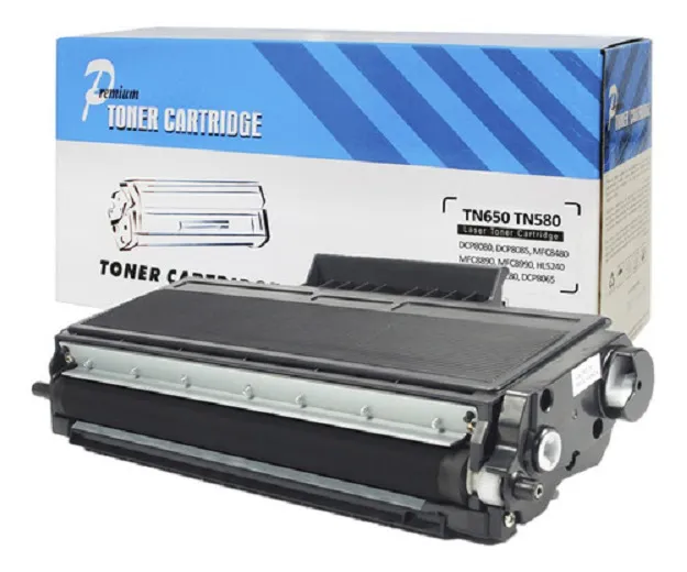 TONER PREMIUM COMPATÍVEL BROTHER TN-580/TN650 (PRETO)