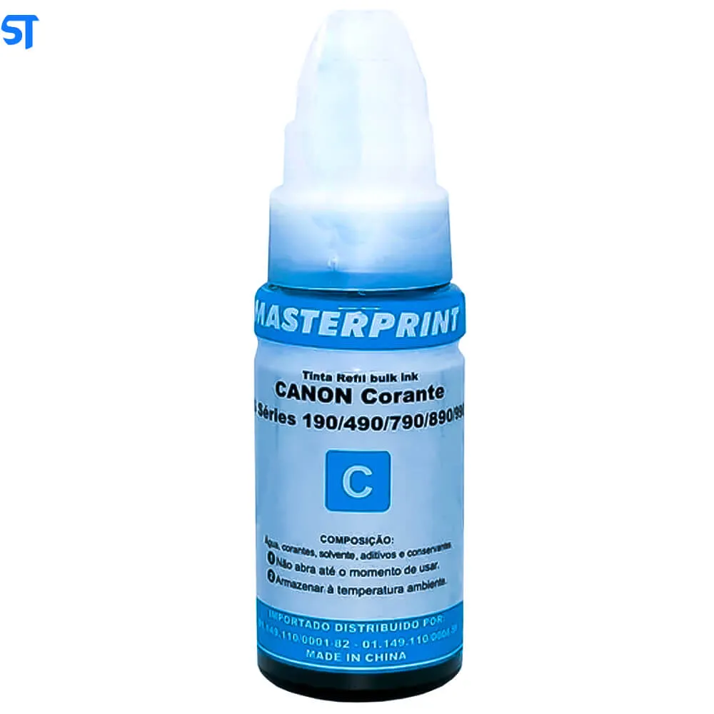 TINTA REFIL BULK INK CANON G 135ML - CIANO