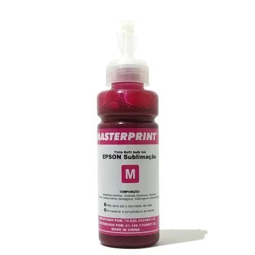 TINTA REFIL BULK INK COMPATÍVEL EPSON SUBLIMAÇÃO - MAGENTA - 100ML