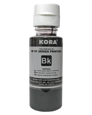 TINTA REFIL BULK INK KORA - HP GT SERIE PRETO - 90ML