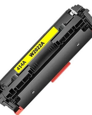 TONER COMPATÍVEL HP414A AMARELO-ALTO RENDIMENTO E IMPRESSÃO VIBRANTE